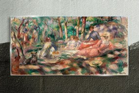 Skleneny obraz Abstrakcie lesov lesov