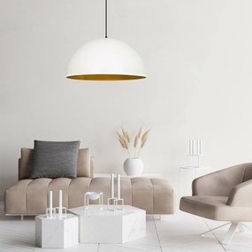Závesný luster Sivani - MR - 720, biela-zlatá