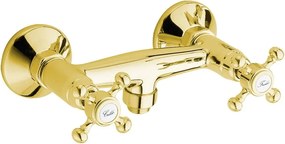 Nástenná sprchová batéria v zlatej farbe (1 výstup) Antea – Sapho