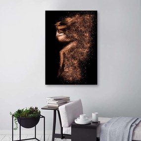 Gario Obraz na plátne Krásna žena v zlatom prachu Rozmery: 70 x 100 cm