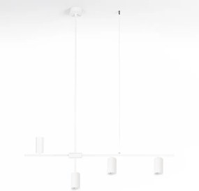 Brilagi - Závesné svietidlo CRANE na lanku 4xGU10/30W/230V biele