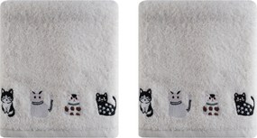 XXXLutz SADA UTERÁKOV PRE HOSTÍ, 40/60 cm, viacfarebná Esposa - Kúpeľňový textil - 006792017202