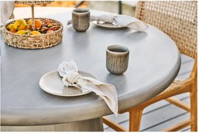 Keramický okrúhly záhradný jedálenský stôl ø 60 cm Bonnet – House Nordic