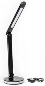 Stolná lampa Platinet 12 W, RGB osvetlenie + USB, čierna