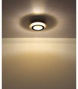 Globo 48042-12G - LED stropné svietidlo JAYDEN LED/12W/230V, priemer 20 cm, čierne