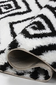 Koberec Boho 638 CREAM/BLACK rozmery koberec: 160x220 cm