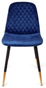 Stolička NOIR zamatová granátová SS22 933480