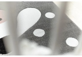 Dywany Łuszczów, Detský kusový koberec Petit Dolly sheep grey, 180x270, ružová, detská izba