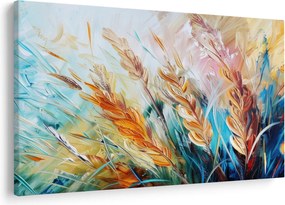 Obraz - Pšenica, abstrakcia (90x60 cm)