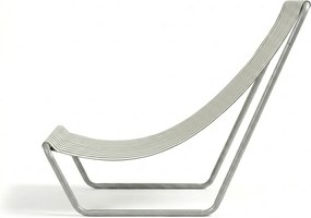 Skladacie plážové lehátko SAND STRIPES, zelené