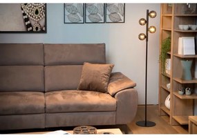 Lucide 45774/04/30 - Stojacia lampa TYCHO 4xG9/28W/230V čierna