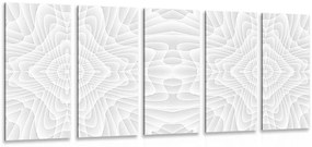 5-dielny obraz s kaleidoskopovým vzorom