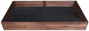 Vyvýšený impregnovaný záhon 240 x 120 x 27 cm
