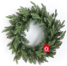 Vianočný veniec Klasický 50 LED 60 cm