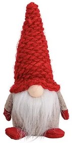 Vianočný škriatok Cukráčik s červenou čiapkou 18 cm