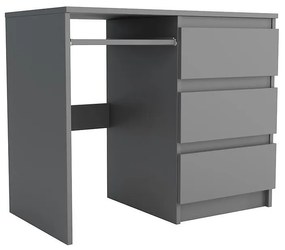 Písací stôl Leo II grafit