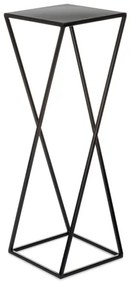 Stojan na kvety 70x24 cm čierna