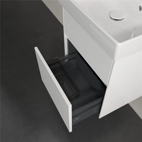 VILLEROY &amp; BOCH Collaro závesná skrinka pod umývadielko, 2 zásuvky, 460 x 374 x 546 mm, White Matt, C00600MS