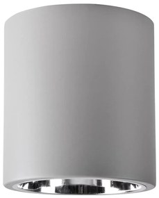 Bodové svietidlo JUPITER 1xE27/20W/230V pr. 16,5 cm šedá