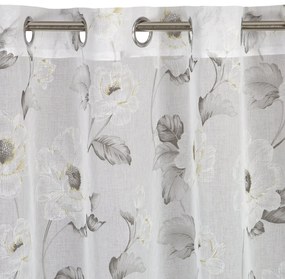 ZÁCLONA NA KRÚŽKOCH BESSY 140X250 CM VIACFAREBNÁ