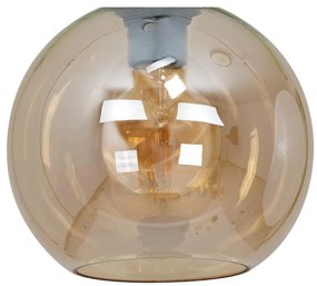 Náhradné sklo univerzálne SOFIA E27, priemer 20 cm, dymovo-béžové