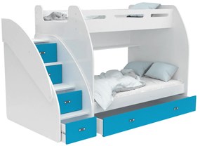 GL Multifunkčná poschodová posteľ Max 3 Farba: Zelená
