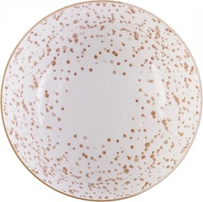 Lunasol - Miska na cereálie biela / champagne 17,8 cm - Basic (490834)
