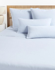 Posteľná plachta z vypraného ľanu Airy