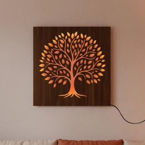 SENTOP | LED obraz Strom života – drevený obraz s podsvietením | SENTOP LED0561