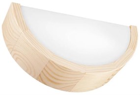 Nástenné svietidlo NATURAL 1xE27/60W/230V borovica