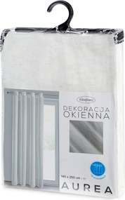 ZÁCLONA NA KRÚŽKOCH AUREA 140X250 CM PRÍRODNÁ