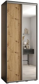 Skriňa 45 Canaris 3 100 čierna/artisan/silver