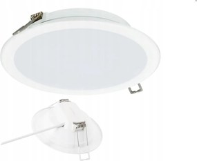 LED zapustený panel - 19w 2000lm 4000k + čierny rám