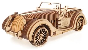 Ugears - 3D drevenené mechanické puzzle Auto roadster