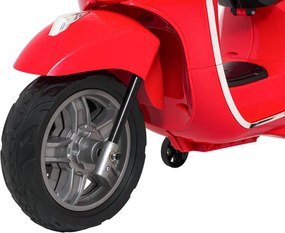 Elektrický skúter Vespa ROMA červený