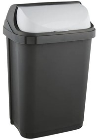 Odpadkový kôš s rolovacím vekom 10 L