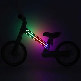 KIK Trike Fix Glow LED detské odrážadlo, ružové, 12″