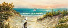 Obraz - Piesočná pláž (120x50 cm)