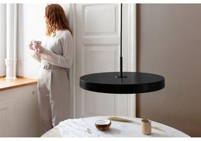 Čierne LED závesné svietidlo so stmievačom s kovovým tienidlom ø 43 cm Asteria Plus Medium – UMAGE