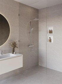 Hansgrohe RainDrain Allround, úplná sada sprchového žľabu 900 pre štandardnú/plochú inštaláciu, nerez, HAN-56188800