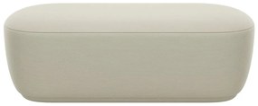 Béžová lavica z textílie bouclé KUON – Blomus