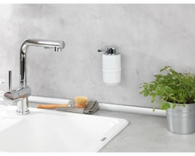 WENKO 54655100 - Dávkovač mydla WOYA 250 ml biela/lesklý chróm