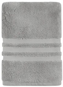 Soft Cotton Luxusný pánsky župan PREMIUM s uterákom 50x100 cm v darčekovom balení S + uterák 50x100cm + box Svetlo šedá