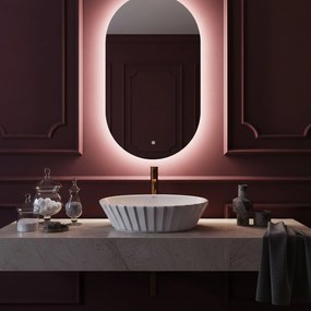 Rea Samanta, umývadlo na dosku 49×38x13,5 cm, biela, REA-U3531