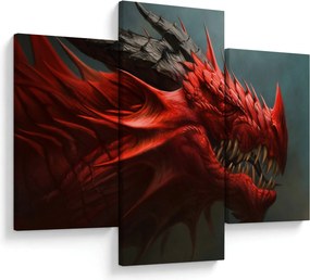 Obraz - Drak (90x60 cm)