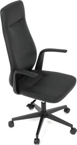 Kancelárska stolička čierna KA-T8325 BK