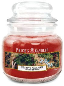 PRICE´S MINI sviečka v skle Festive Warmth - horenie 30h