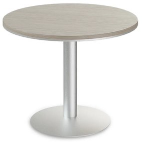 Konferenčný stôl TopOffice priemer 100 cm, driftwood