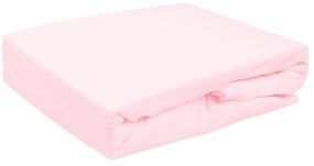 FROTÉ PRESTIERADLO 006/150 160X200 CM SVETLORUŽOVÉ