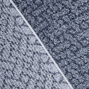 Bielastické poťahy VENEZIA modrá kreslo (š. 60 - 110 cm)